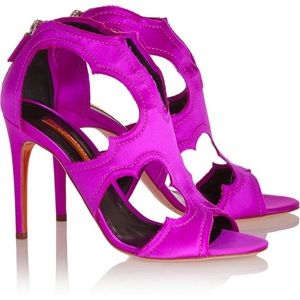 Rupert Sanderson ruffle heels